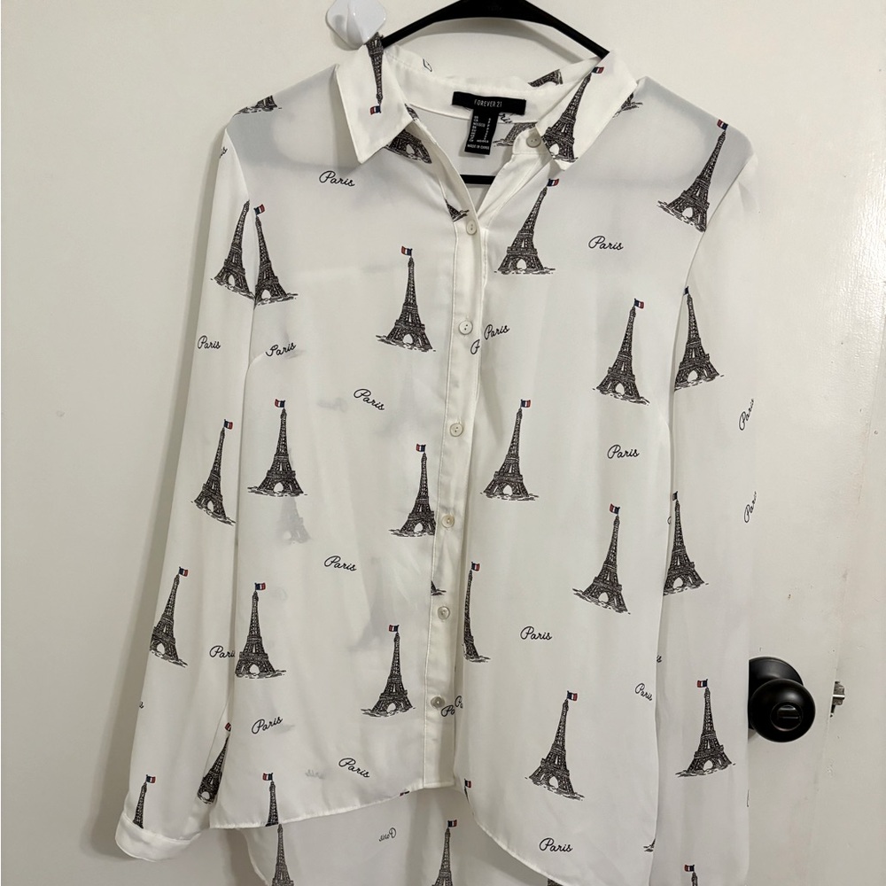 Forever 21 Paris Blouse